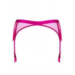 Jarretel Broderie fuchsia